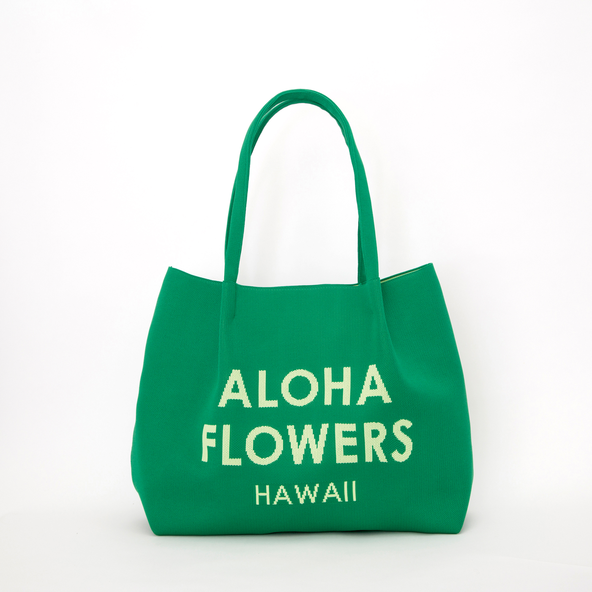 ニットバッグ L（グリーン）