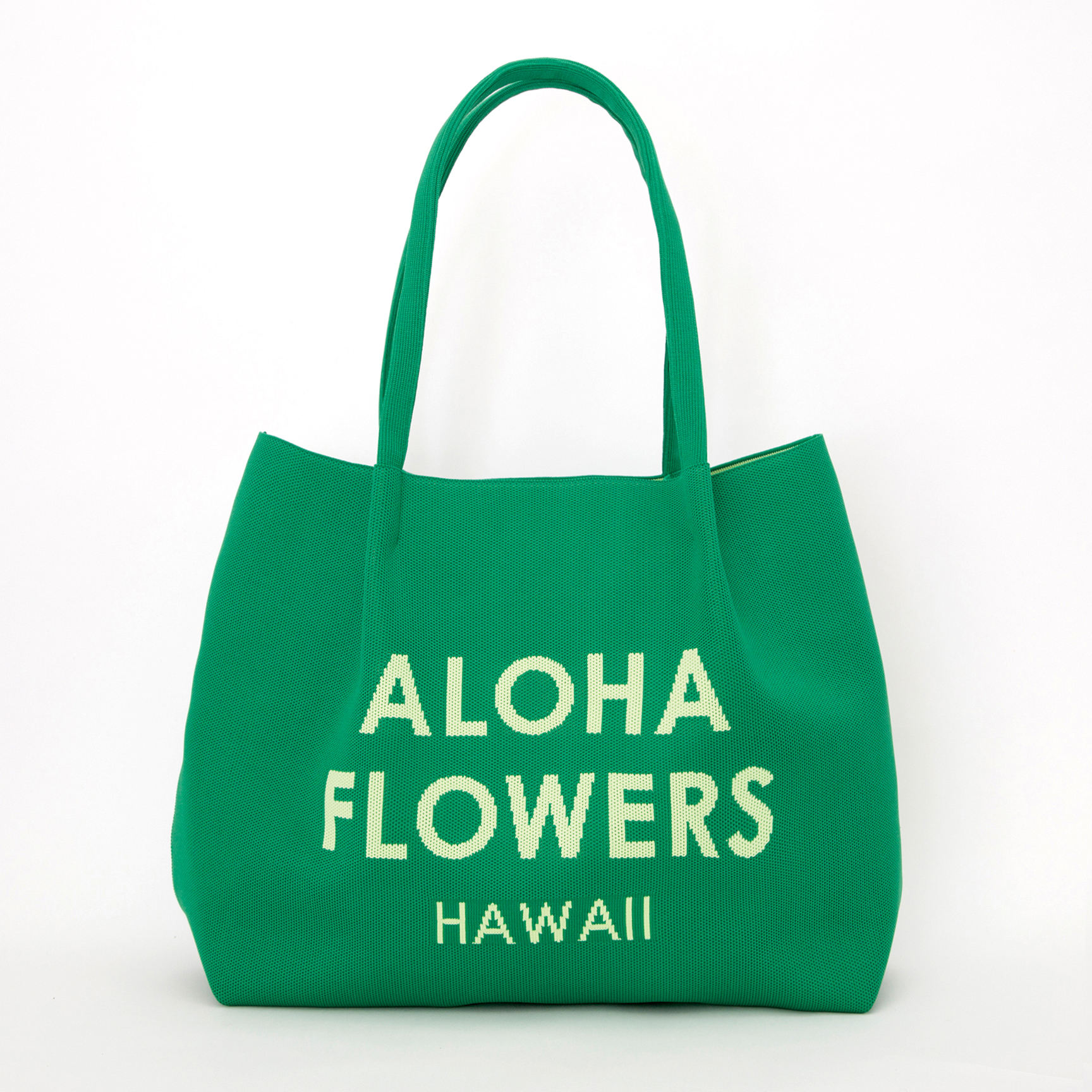 ニットバッグ L（グリーン）