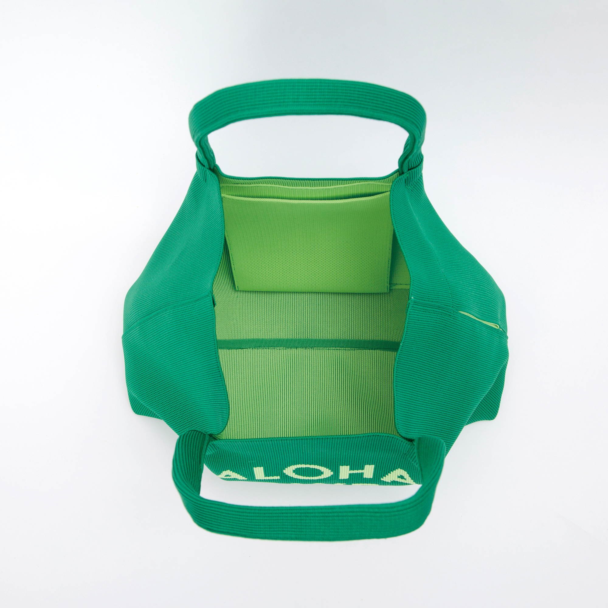 ニットバッグM（グリーン）