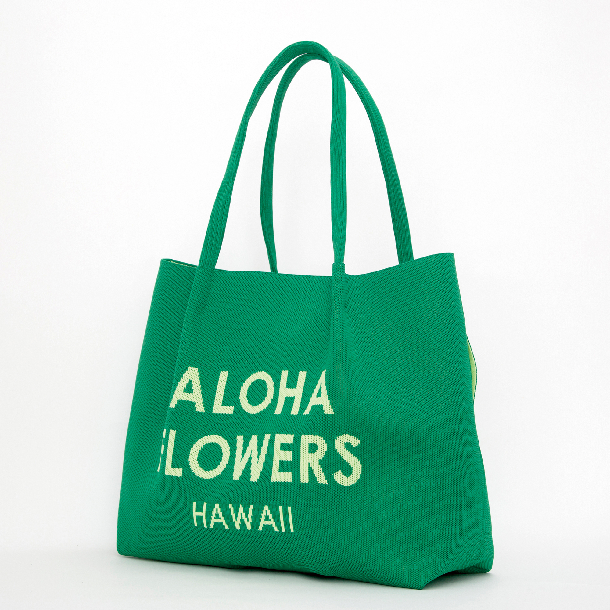 ニットバッグ L（グリーン）