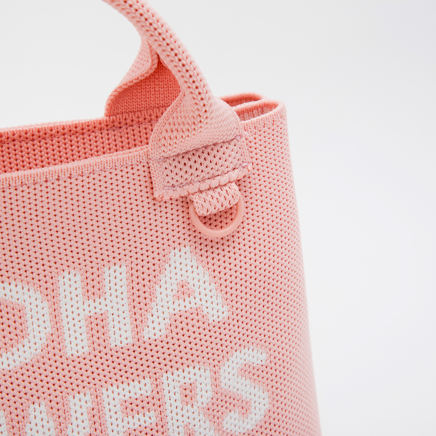 ニットバックS（ピンク）