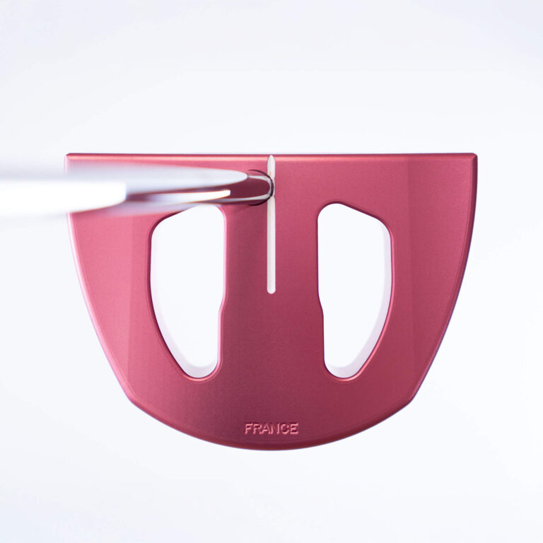 【完成品】Morgane 2.0｜Pink Color Edition（モーガン 2.0・ピンク） デキステリティ: 右手用, シャフト: センターシャフト, シャフトサイズ: 32インチ, グリップ: BlackxWhite Logo, ヘッドカバー: カーボンブラック, ヘッドカバー色: カーボンブラック