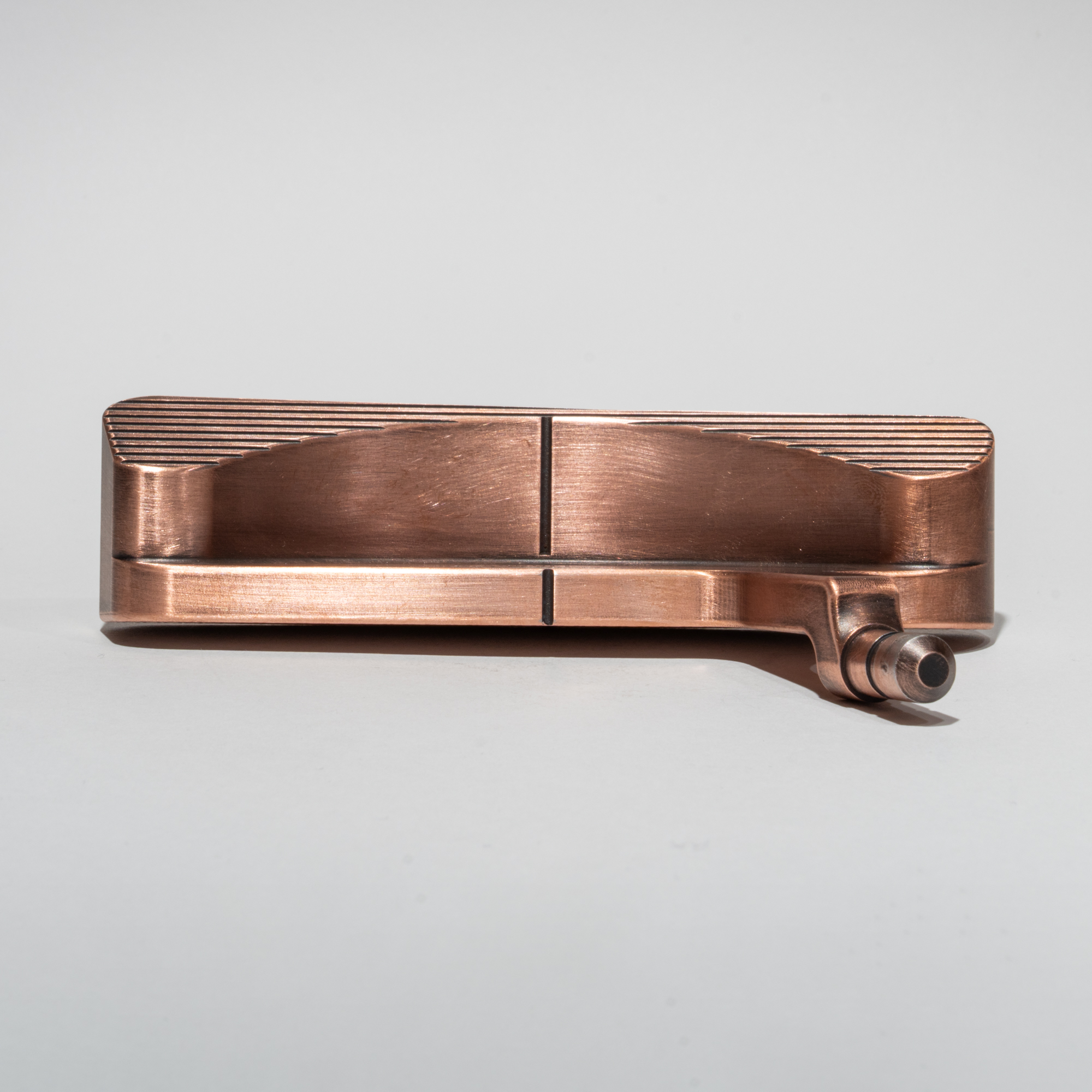 【完成品】Lancelot 2.0｜Vintage Copper（ランスロット2.0・ヴィンテージカッパー） ヴィンテージ加工: 無加工, 利き手: 右利き用, シャフトサイズ: 33インチ, ライ: ライ（標準ライ）, グリップ種類: White×Gold Logo, ヘッドカバー色: カーボンブラック