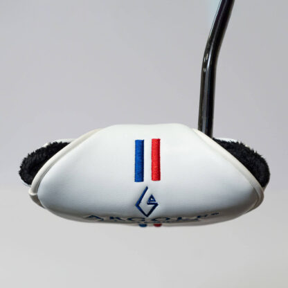  Tricolore Putter Cover カラー: トリコロール, 形状: マレットヘッドカバー（大）センターシャフトタイプ