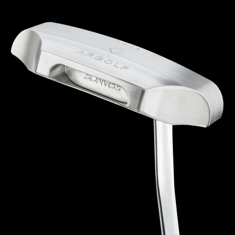 【完成品】Graal Titanium（グラールチタン） デキステリティ: 右手用, シャフトサイズ: 32インチ, シャフト色: クロームコーティング, ライ: 70（標準ライ）, グリップとサイズ: White×Gold Logo, ヘッドカバー色: カーボンブラック