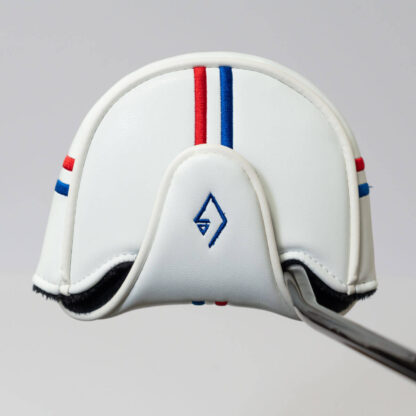  Tricolore Putter Cover カラー: トリコロール, 形状: マレットヘッドカバー（大）センターシャフトタイプ