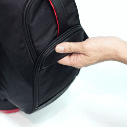 M GAIA CADDIE CN1 カラー: Black/Red