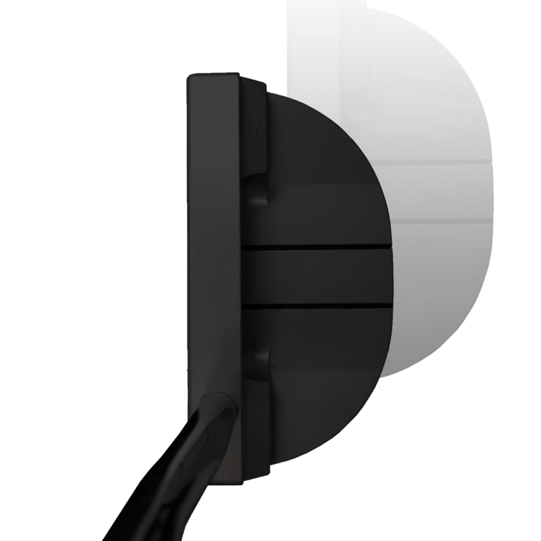 【完成品】Avalon｜Dark Edition（アヴァロン・ダークエディション） ヴィンテージ加工: 無加工, デキステリティ: 右手用, シャフト: ヒール, シャフトサイズ: 32インチ, シャフト色: ブラック, ライ: 70（標準ライ）, グリップとサイズ: White×Gold Logo, ヘッドカバー色: カーボンブラック