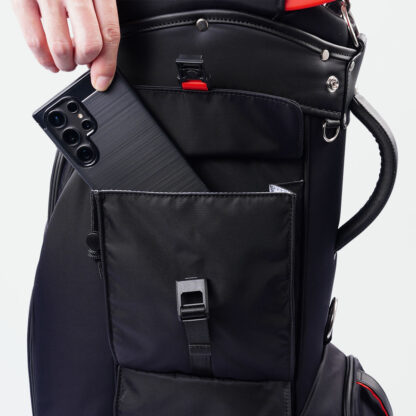 M GAIA CADDIE CN1 カラー: Black/Red