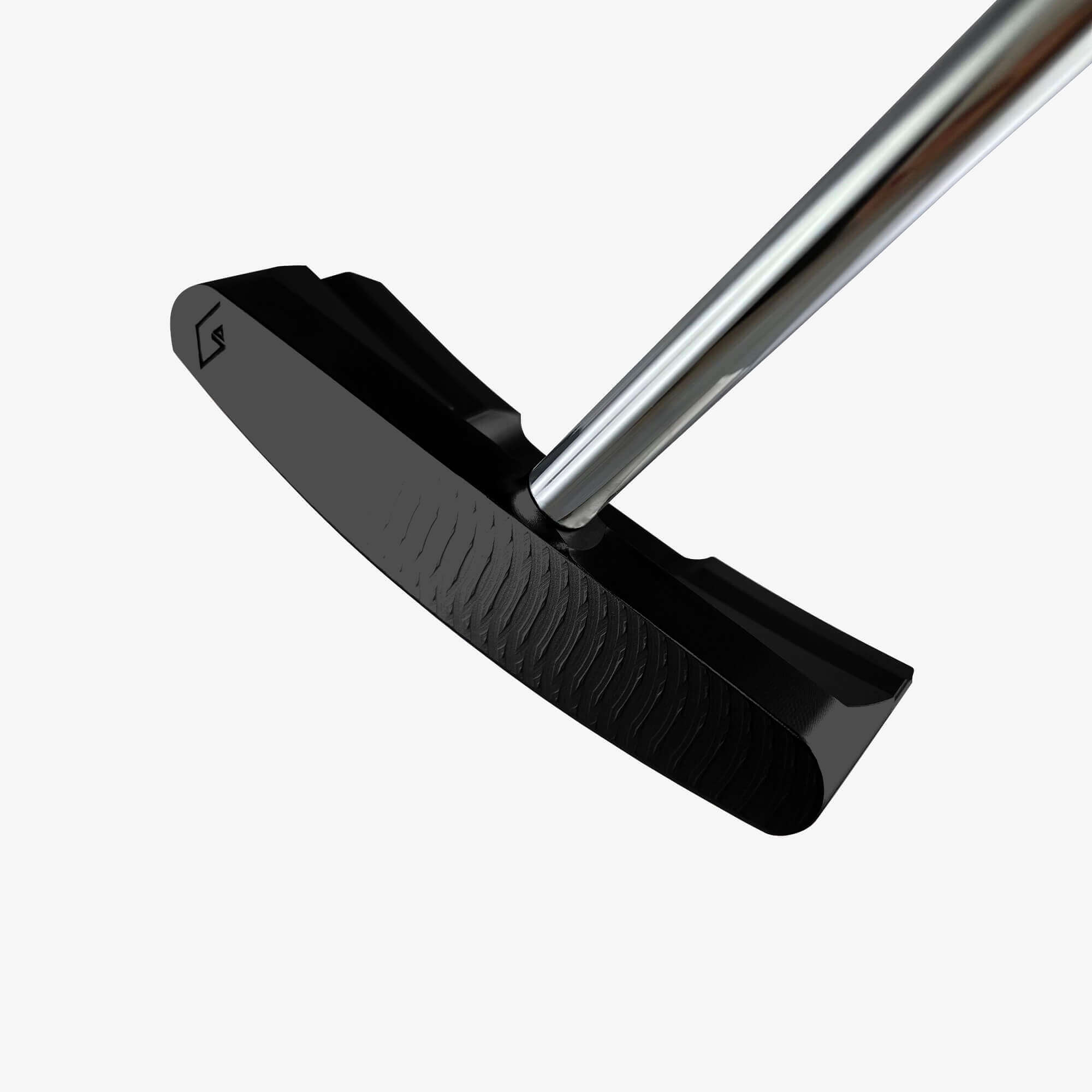 【完成品】Tristan｜Dark Edition（トリスタン・ダークエディション） シャフト: センター, シャフトサイズ: 32インチ, シャフト色: シルバー, ライ: 70（標準ライ）, グリップとサイズ: Black×White Logo, ヘッドカバー色: カーボンブラック