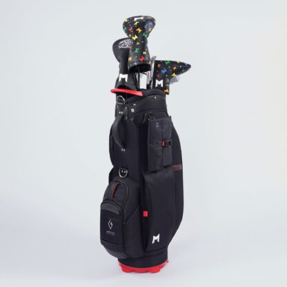 M GAIA CADDIE CN1 カラー: Black/Red