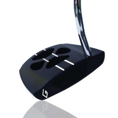 【完成品】Uther（ウーサー） デキステリティ: 右手用, ヘッドカラー: ブラック, シャフト: ヒール, シャフトサイズ: 32インチ, ライ: 70（標準ライ）, グリップとサイズ: White×Gold Logo, ヘッドカバー色: カーボンブラック