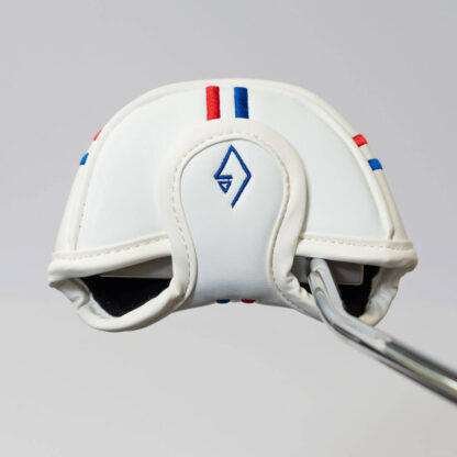  Tricolore Putter Cover カラー: トリコロール, 形状: マレットヘッドカバー（大）センターシャフトタイプ
