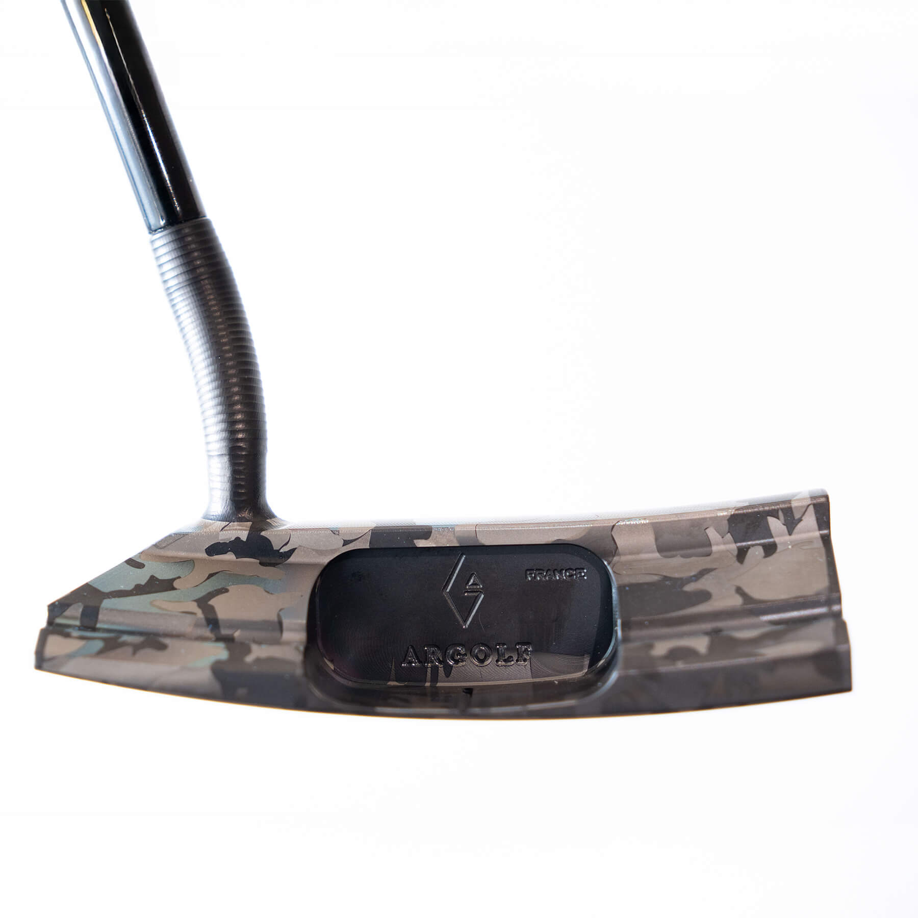 【完成品】Arthur 2.0｜Camouflage（アーサー 2.0・カモフラージュ） デキステリティ: 右手用, シャフトサイズ: 32インチ, シャフト色: シルバー, ライ: 70（標準ライ）, グリップとサイズ: Black×White Logo, ヘッドカバー色: カーボンブラック