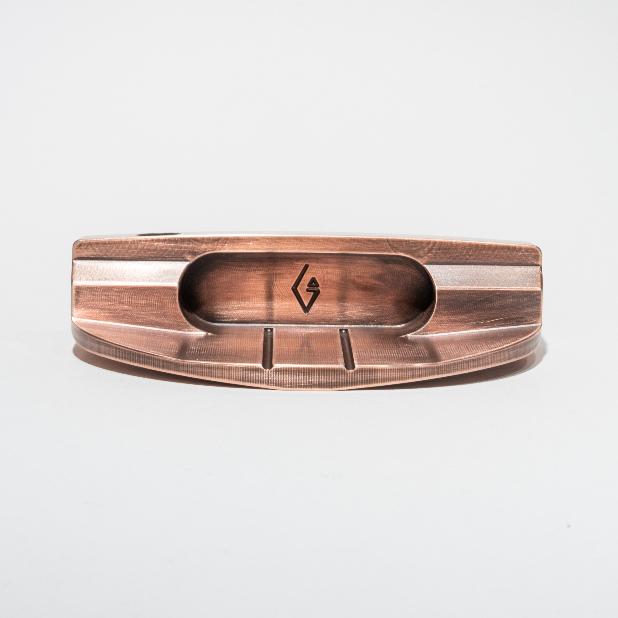 【完成品】Avalon｜Vintage Copper（アヴァロン・ヴィンテージカッパー） ヴィンテージ加工 : 無加工, 利き手: 右利き用, シャフト: ヒール, シャフトサイズ: 32インチ, シャフト色: ブラック, ライ: 70（標準ライ）, グリップ種類: White×Gold Logo, ヘッドカバー種類: カーボンブラック