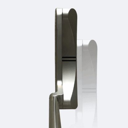 【完成品】Lancelot（ランスロット） デキステリティ: 右手用, シャフトサイズ: 32インチ, シャフト色: クロームコーティング, ライ: 70（標準ライ）, グリップとサイズ: White×Gold Logo, ヘッドカバー色: カーボンブラック