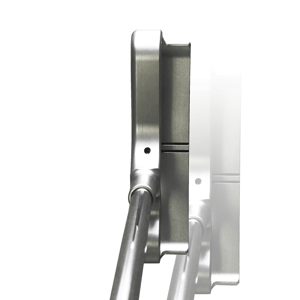 【完成品】Merlin（マーリン） ヴィンテージ加工: 無加工, デキステリティ: 右手用, シャフト: センター, シャフトサイズ: 32インチ, シャフト色: シルバー, ライ: 70（標準ライ）, グリップとサイズ: Black×White Logo, ヘッドカバー色: カーボンブラック