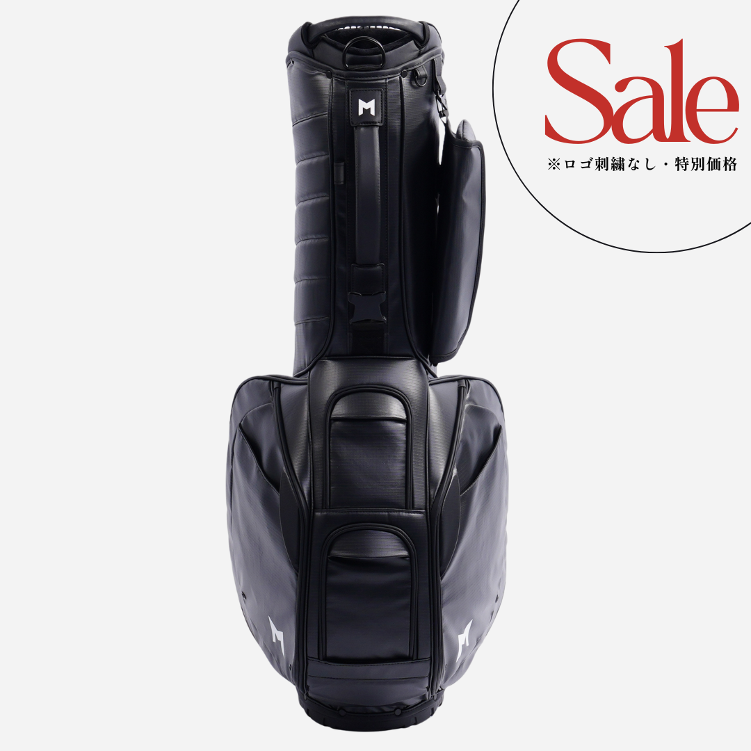 【限定価格】MNML GOLF（TERRA Stand SN1）※ARGOLFロゴ無しタイプ MNML-Bag-Color: Black