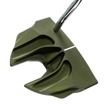 【完成品】Mordred｜Khaki Color Edition（モルドレッド・カーキ） デキステリティ: 右手用, シャフト: センターシャフト, シャフトサイズ: 32インチ, シャフト色: シルバー, ライ: 70（標準ライ）, グリップとサイズ: White x Gold Logo, ヘッドカバー色: カーボンブラック