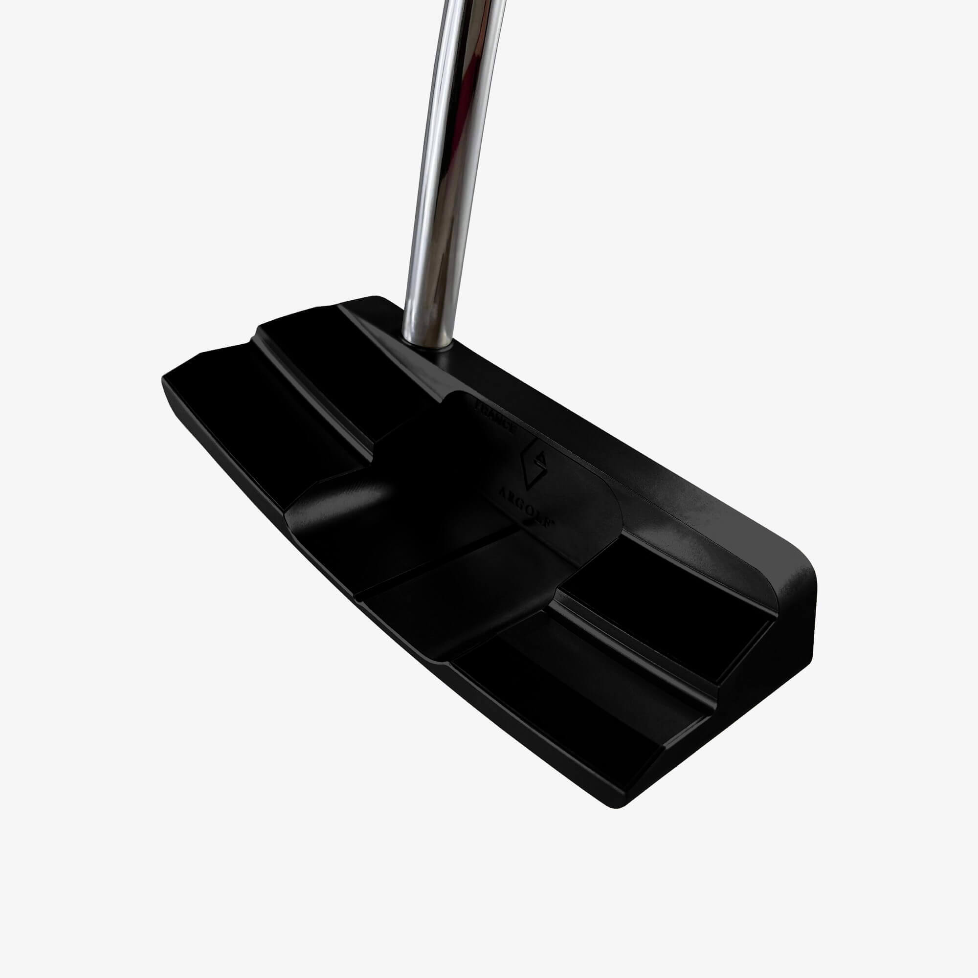 【完成品】Lamorak｜Dark Edition（ラモラーク・ダークエディション） デキステリティ: 右手用, シャフトサイズ: 32インチ, シャフト色: ブラック, ライ: 70（標準ライ）, グリップとサイズ: White×Gold Logo, ヘッドカバー色: カーボンブラック