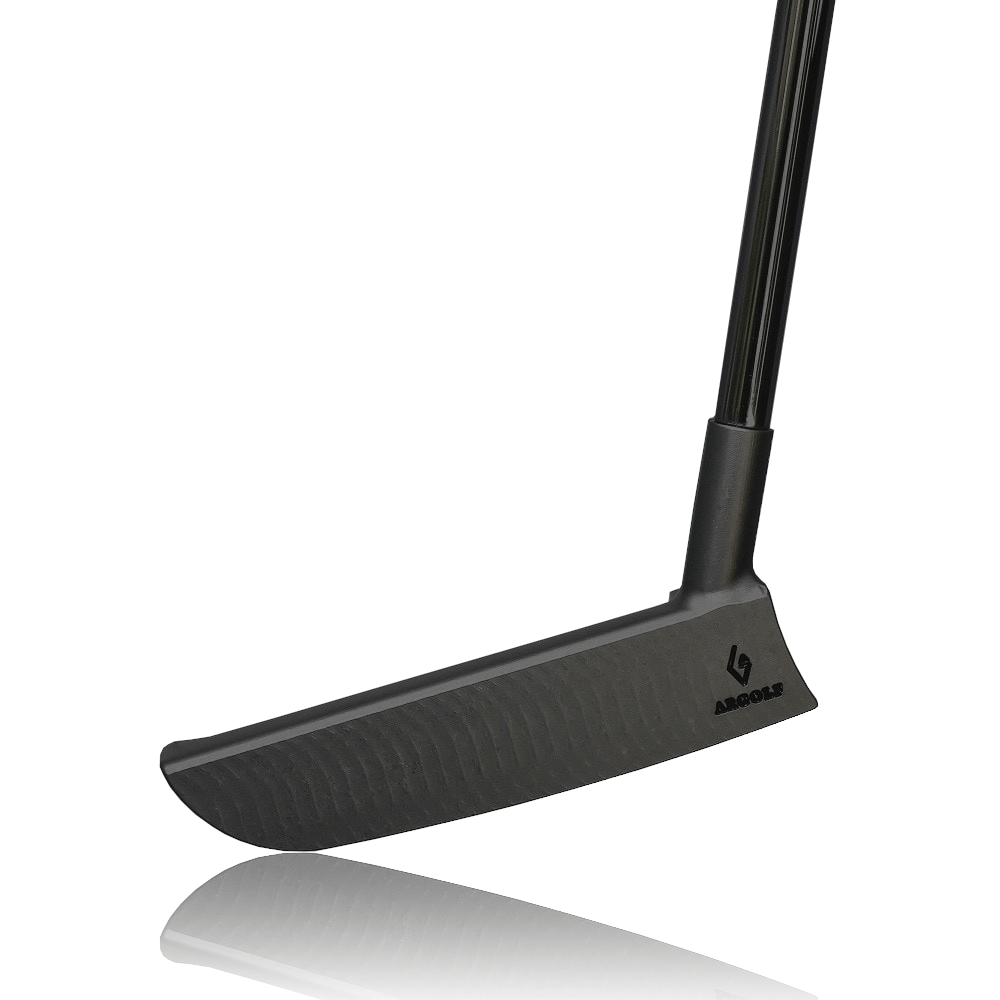 【完成品】Excalibur｜Dark Edition（エクスキャリバー・ダークエディション） デキステリティ: 右手用, シャフトサイズ: 32インチ, シャフト色: ブラック, ライ: 70（標準ライ）, グリップとサイズ: White×Gold Logo, ヘッドカバー色: カーボンブラック