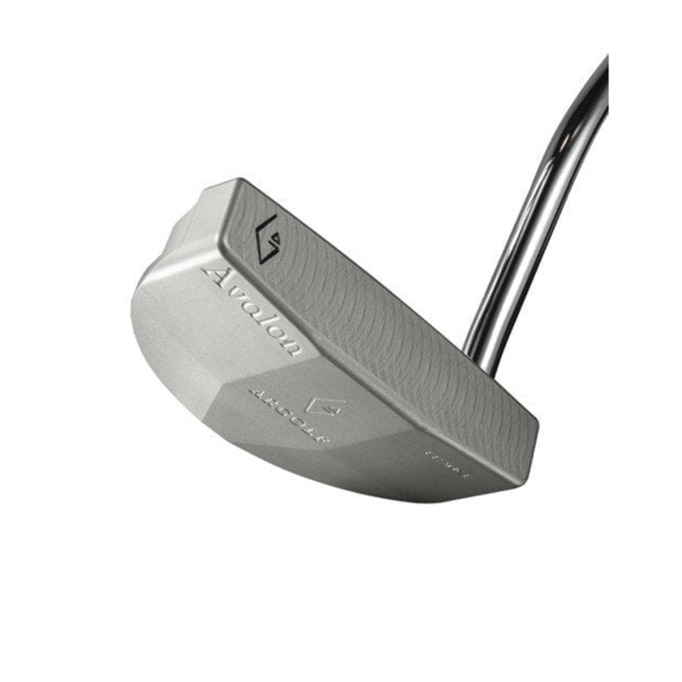 【完成品】Avalon（アヴァロン） デキステリティ: 右手用, シャフト: ヒール [+¥5,000], シャフトサイズ: 32インチ, シャフト色: クロームコーティング, ライ: 70（標準ライ）, グリップとサイズ: White×Gold Logo, ヘッドカバー色: カーボンブラック