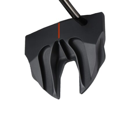 【完成品】Mordred（モルドレッド） デキステリティ: 右手用, シャフト: センター, シャフトサイズ: 32インチ, シャフト色: ブラック, ライ: 70（標準ライ）, グリップとサイズ: White×Gold Logo, ヘッドカバー色: カーボンブラック