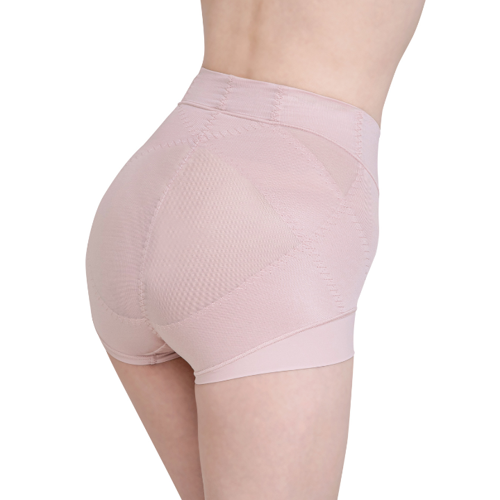 骨盤スリムショーツエアリーHOT サイズ: S, カラー: ベージュ
