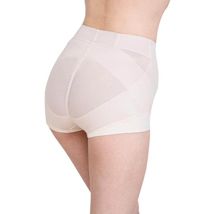 骨盤スリムショーツエアリーHOT サイズ: S, カラー: ベージュ