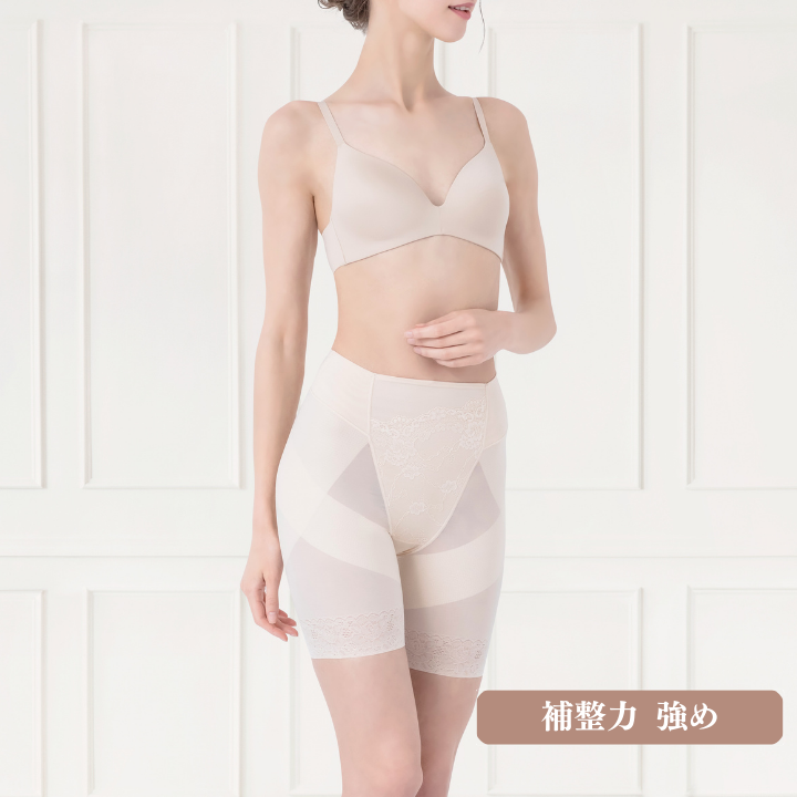 【補整力：強め】シームレス骨盤スリムショーツ
