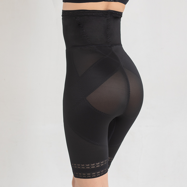 【25％OFF】骨盤スリムショーツロング　2枚セット サイズ: M, カラー: ブラック 2枚