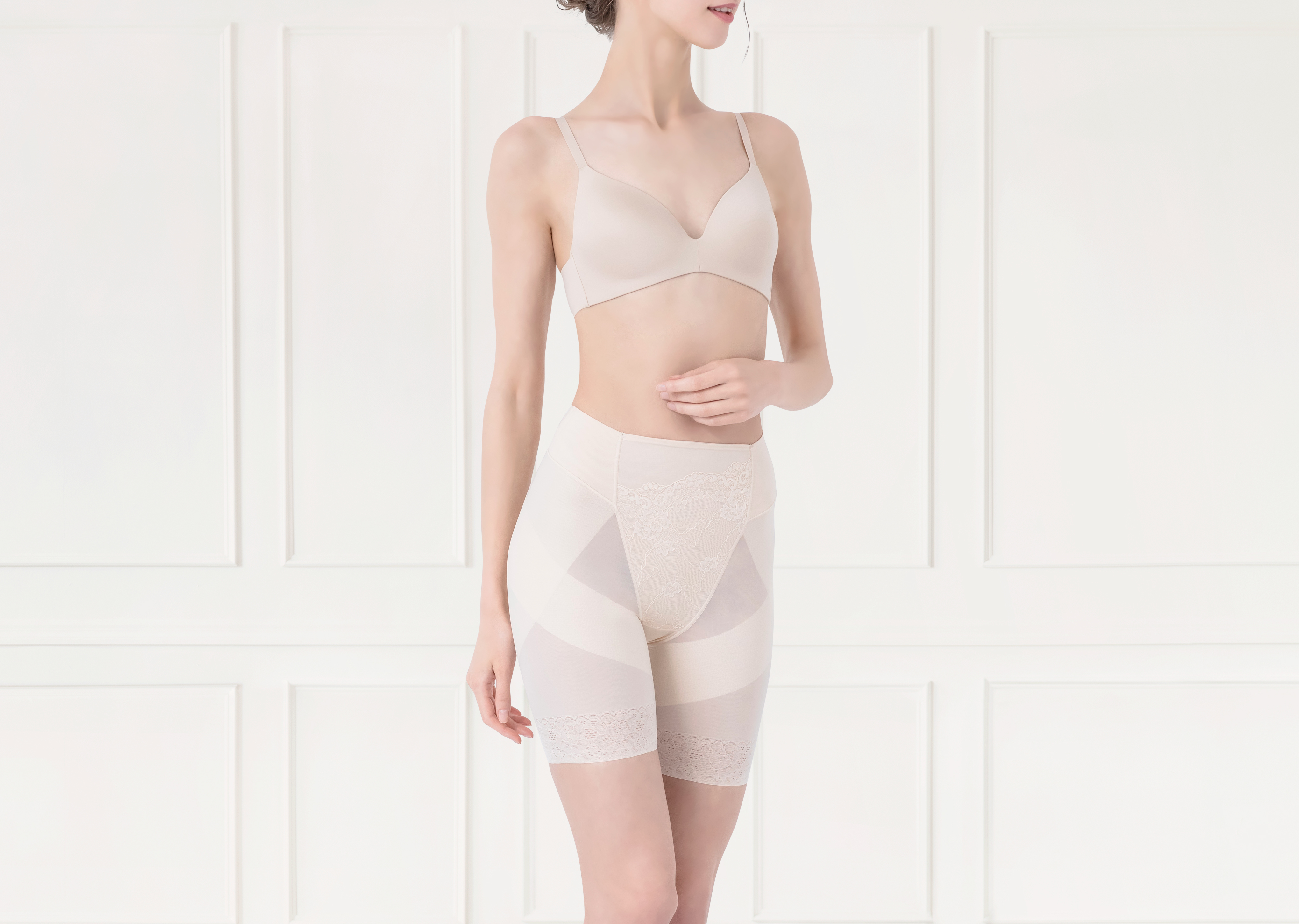 特別価格　シームレス骨盤スリムショーツ　単品 サイズ: S, カラー: ベージュ