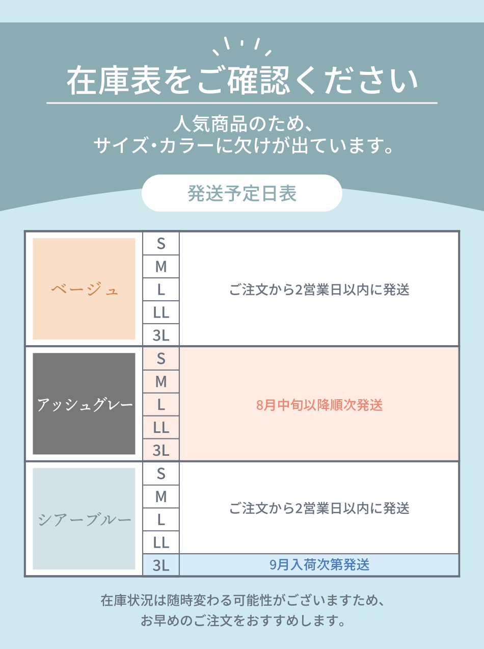 お届け時期に関する画像