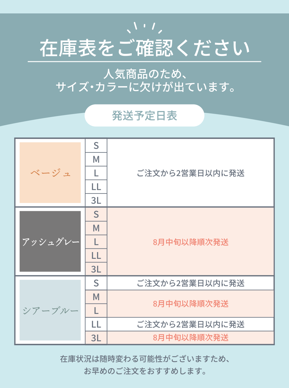 お届け時期に関する画像