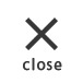 閉じるボタン