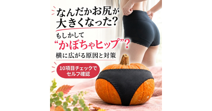 「なんだかお尻が大きくなった？」もしかして