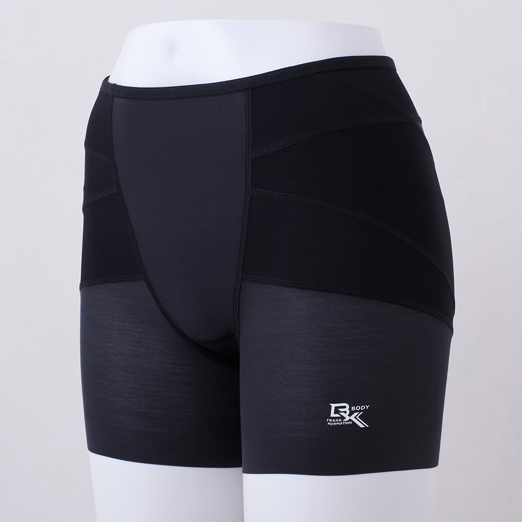 BX GOLF for WOMEN カラー: ブラック, サイズ: S, タイプ: +5cm丈