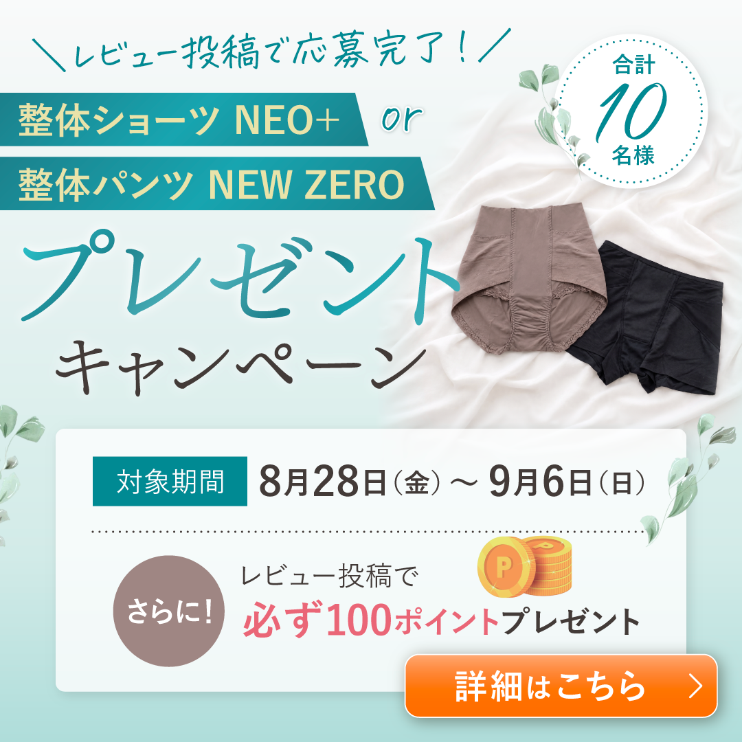 レビューで100ポイントプレゼント