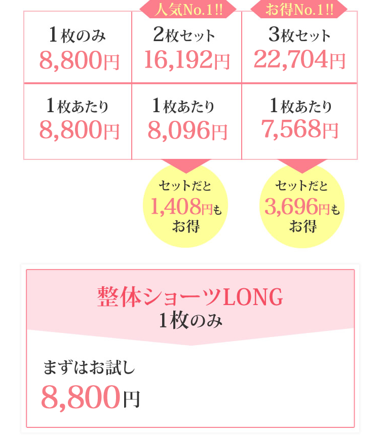 整体ショーツLONG