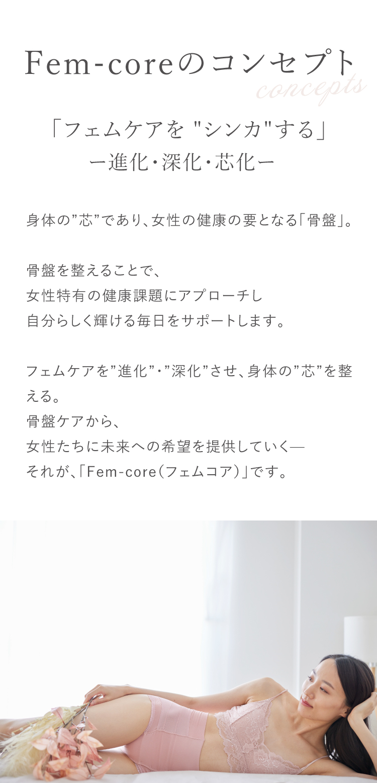Fem-coreのコンセプト