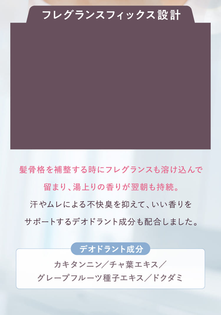 フレグランスフィックス設計