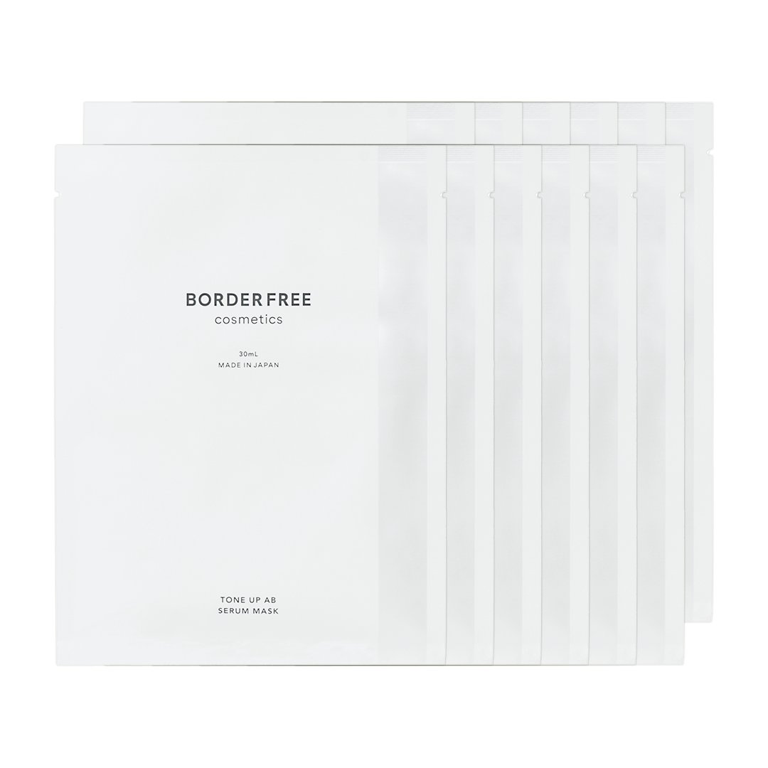 【単品】トーンアップABセラムマスク 12枚（BORDER FREE cosmetics）