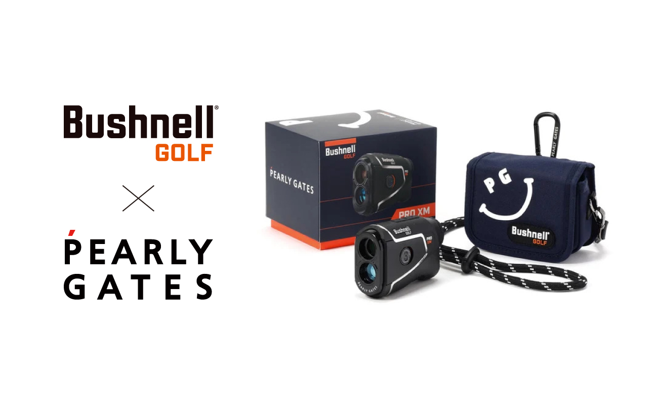 「Bushnell GOLF」×「PEARLY GATES」コラボモデル