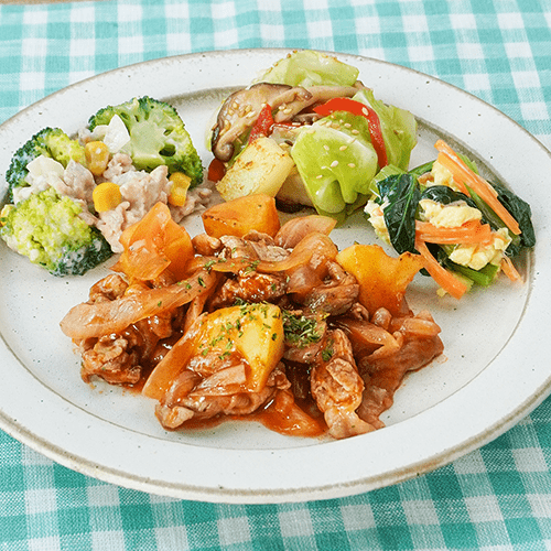 懐かしい洋食の味！ポークチャップ