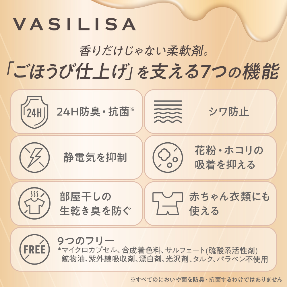 ヴァシリーサ ヌードワン 柔軟剤 1400mL