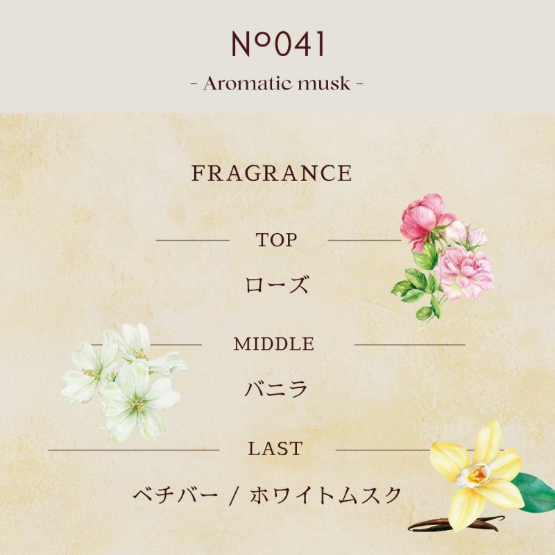 ビージーエム オードパルファム No.041 50mL + No.626 ロールオン 6mL