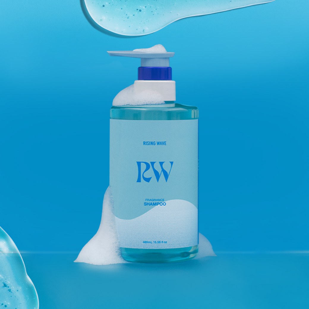 ライジングウェーブ フレグランスシャンプー フリー ライトブルー 460mL