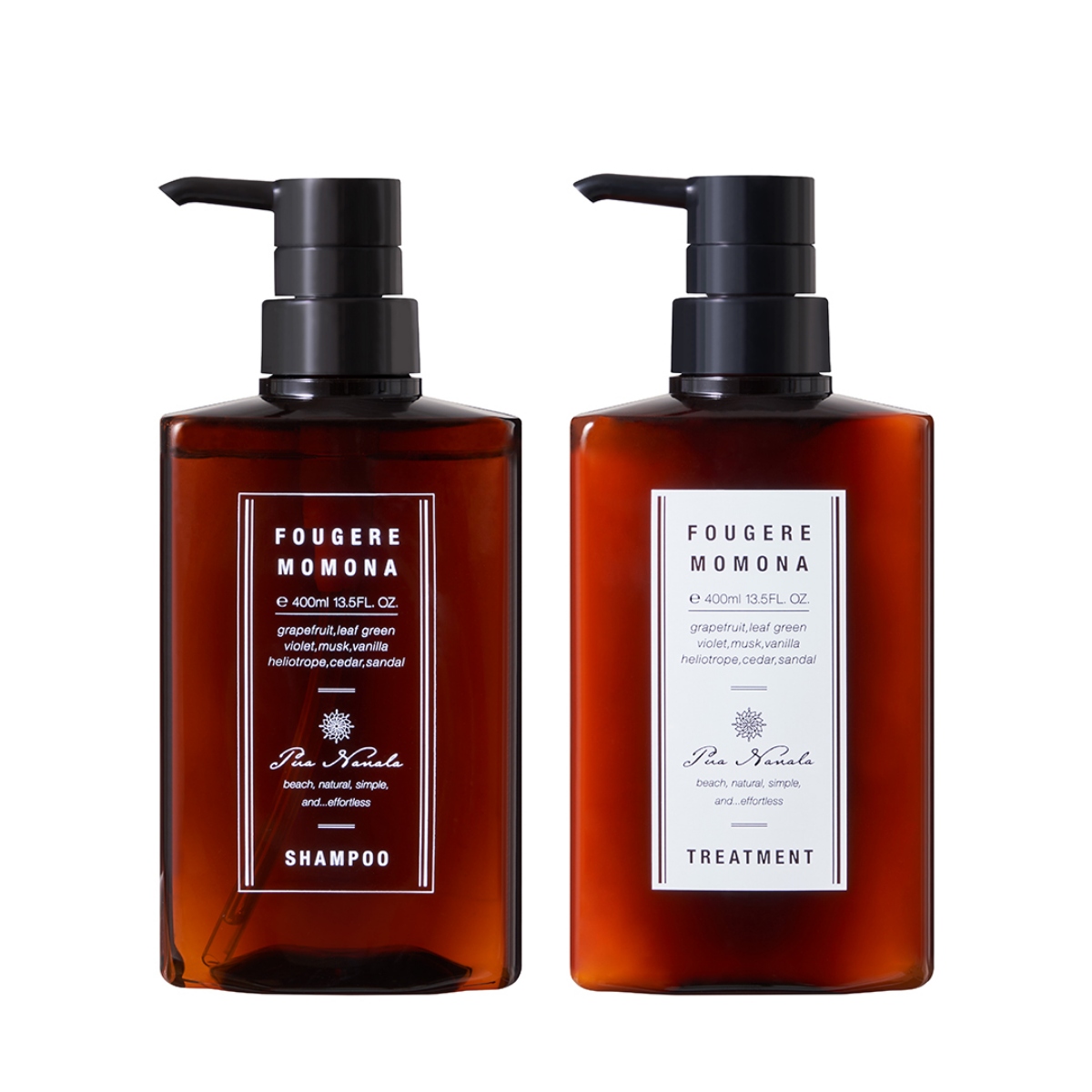 プアナナラ シャンプー&トリートメントセット 各400mL