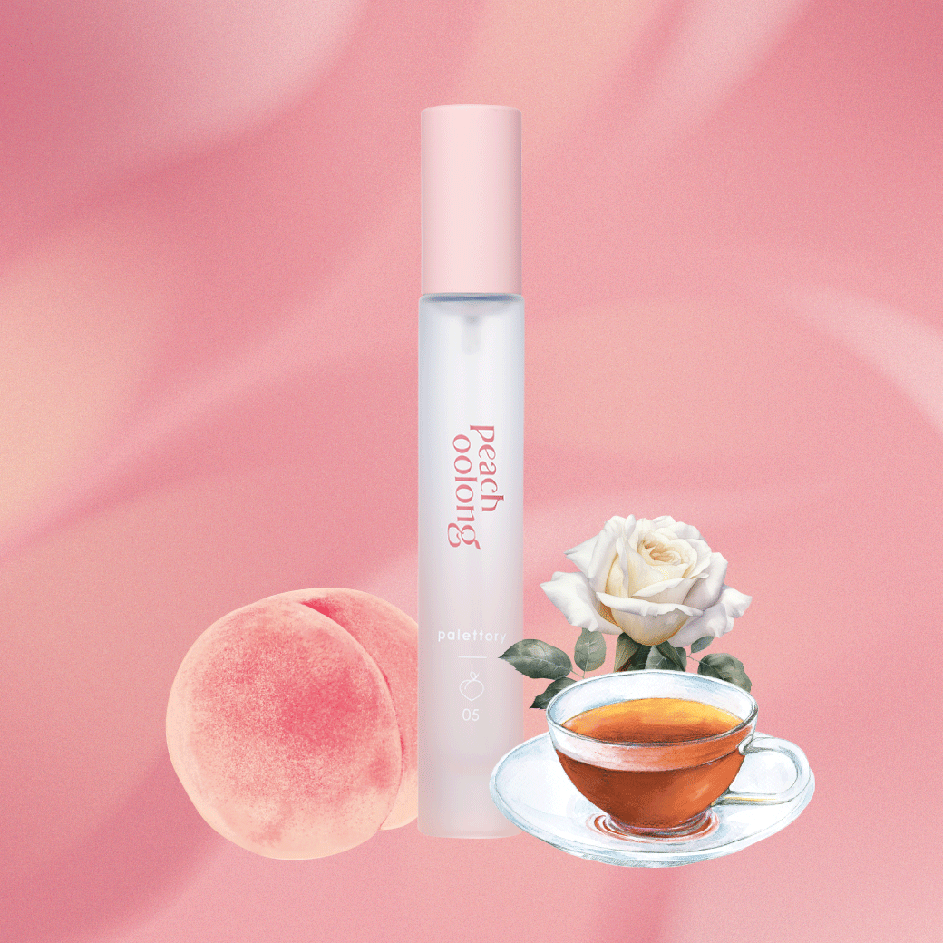 パレットリー ピーチパレット オードパルファム 05 こなれピーチウーロン 8mL