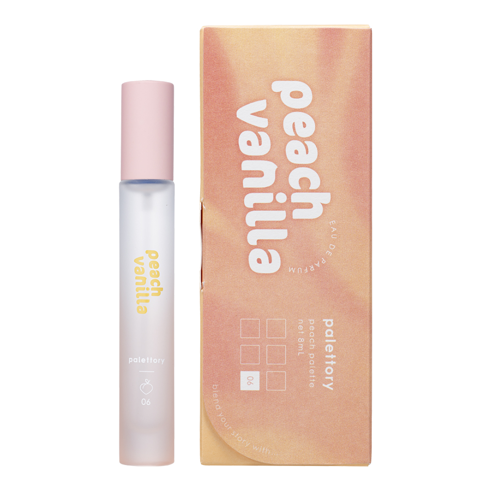 パレットリー ピーチパレット オードパルファム 06 あざとピーチバニラ 8mL